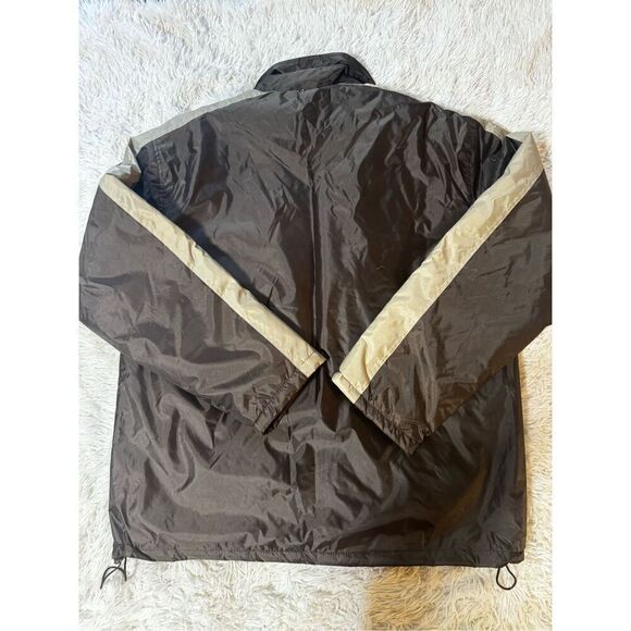 full zip mandarin collar windbreaker puffer jacket  M - Picture 4 of 6